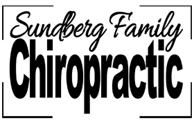 Black Sundberg Family Chiropractic logo.